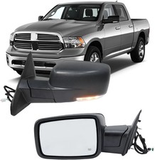 New Front Mirror Driver Side For 2013-2018 Dodge Ram 1500 2500 3500 Mirrors with