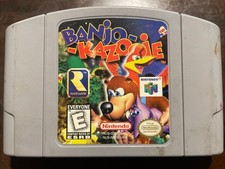 Banjo-Kazooie (Nintendo 64, N64 1998) Authentic, Tested & Working