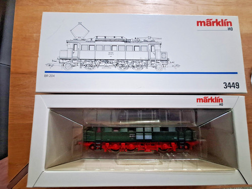 Märklin H0 3449 E-Lok BR204 001-2, DR, unbespielt NEU in OVP | Zustand: Neu