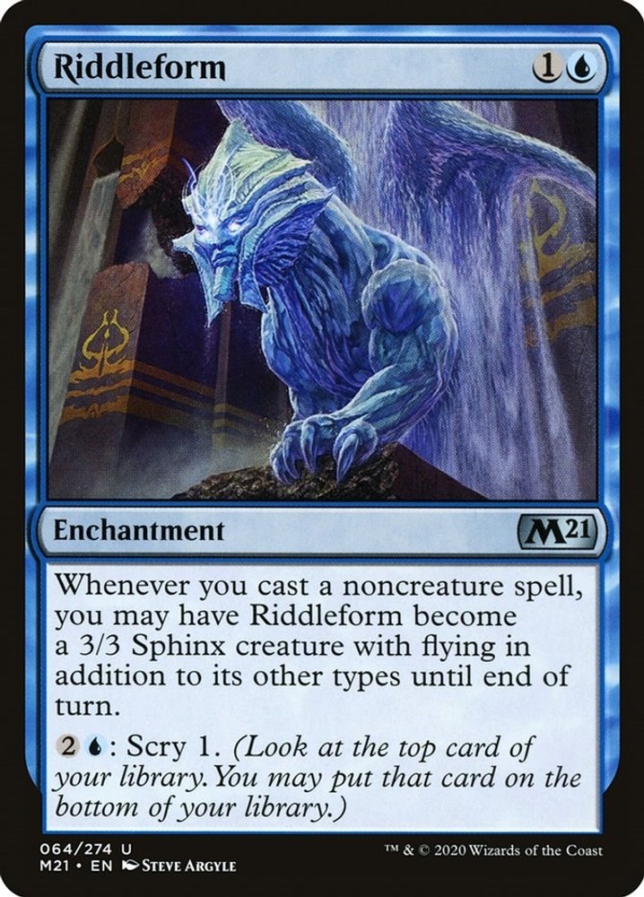 Riddleform #64 *Foil* (LP) Core Set 2021 (M21) MTG