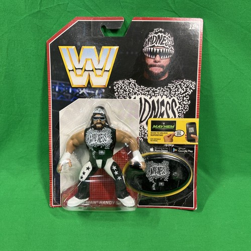 Mattel WWE Retro NWO MACHO MAN RANDY SAVAGE figure...