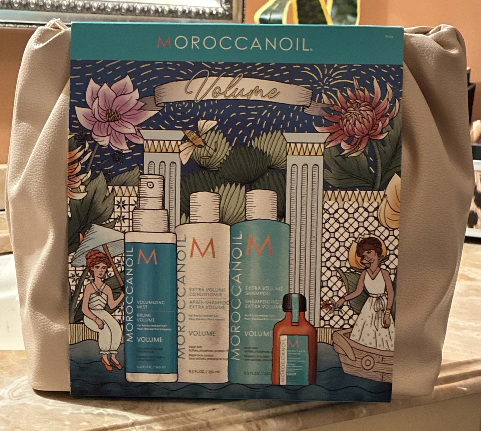 Kit de cabelo Moroccanoil grande com estojo de viagem - Imagem 3 de 4