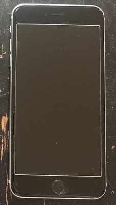 Apple iPhone 6s Plus A 1687 Black LOCKED Screen is Good Sold As