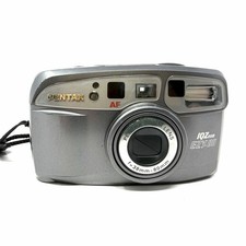 Pentax IQZoom EZY-80 35mm Film Camera 38-80mm AF Point Shoot New Battery Works