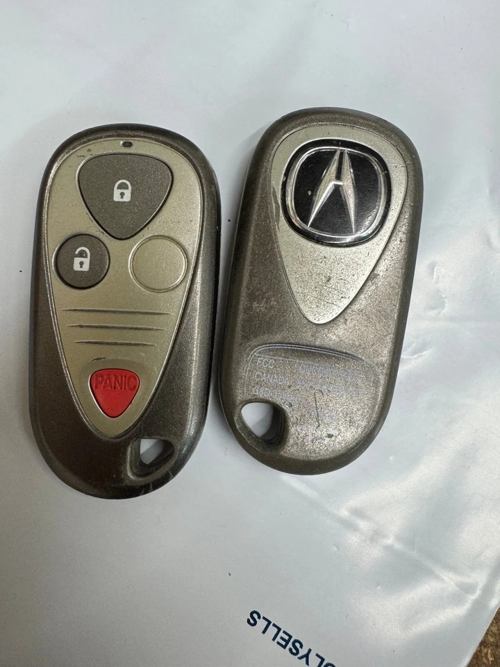 OEM ACURA RSX NSX 02-06 ENTRADA SIN LLAVE MANDO A DISTANCIA ALARMA CONTROL DE COCHE 3 BOTONES Foto 3 de 3