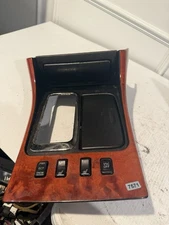 2003 LEXUS GS300  SHIFTER BEZEL CONSOLE TRIM CUP HOLDER HEATER SEAT SWITCH