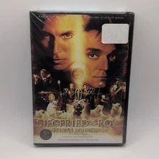 Siegfried & Roy DVD The Magic Box 2004 3D with Glasses - BRAND NEW SEALED