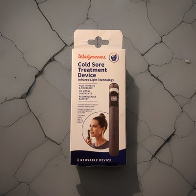 Walgreens Cold Sore Treatment Device infrared Light Technology New