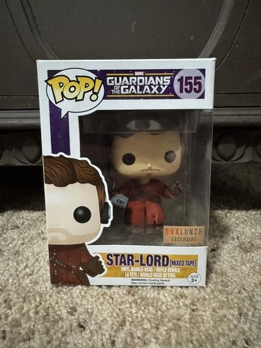 Funko Pop! Vinyl Guardians of the Galaxy Star-Lord #155 BoxLunch Exclusive