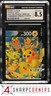 2021 POKEMON BLACK STAR PROMOS CELEBRATIONS PIKACHU V-UNION #SWSH140 CGC 8.5