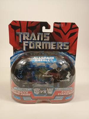 Transformers Mini Allspark Battles 2-Pack Night Watch Optimus Prime Vs. Stealth 