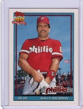 1991 Topps Traded #3T Wally Backman