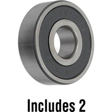 6302-2RS Double Sealed Ball Bearing 15mm ID 42mm OD 13mm Width