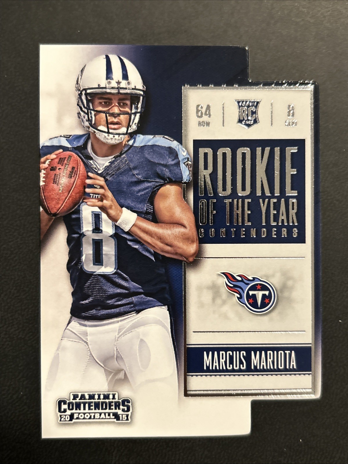 Marcus Mariota Panini Contenders Rookie of the Year Contenders #ROY2 Base