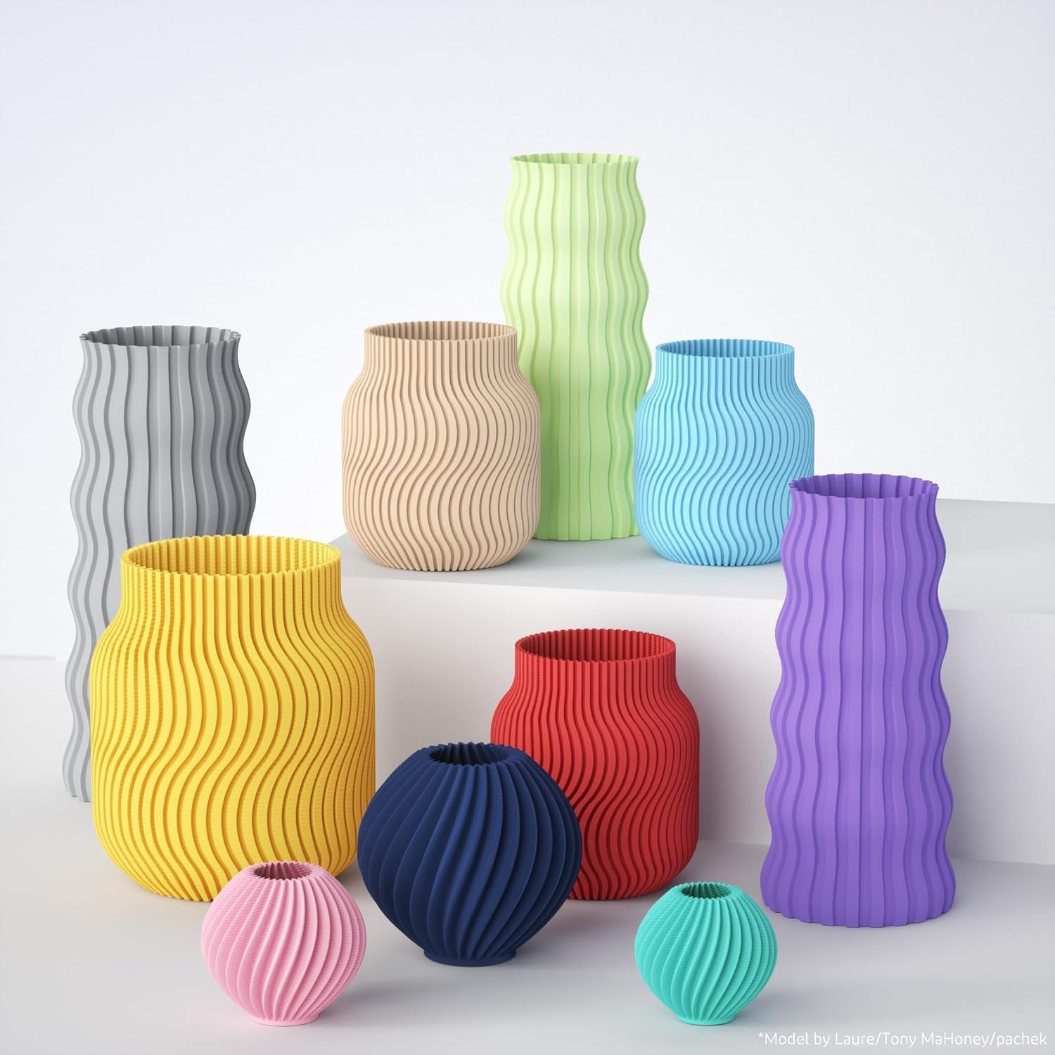 Matte PLA Filament Matte White 4KG, 1.75Mm 3D Printer Filament Bundle Dimensiona