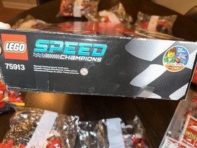 LEGO 75913 SPEED CHAMPIONS: F14 T & Scuderia Ferrari Truck New Open Box 100%