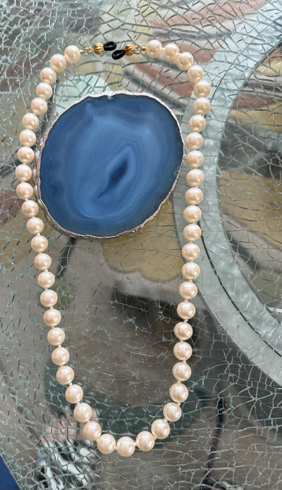 珍珠眼镜链太阳镜阅读眼镜项链 — 第 3/4 张图片