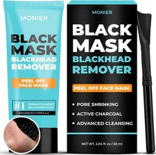 VEGAN ---Blackhead Remover Mask | Charcoal Peel Off Face Mask for Women & Men