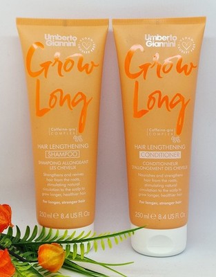 Umberto Giannini 2er Pack Grow Long Shampoo & Conditioner je 250ml