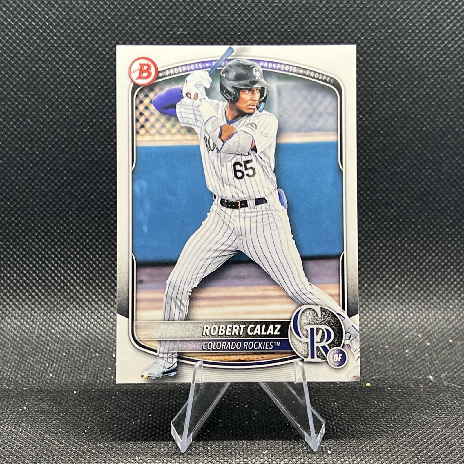 2025 Bowman #BP-40 Robert Calaz Prospects Colorado Rockies Topps