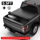 Truck Tonneau Cover For 2009-2026 Ford F150 5.5' Short Bed Soft Roll Up On Top