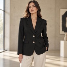 Mittoshop Black Blazer NWT Size S