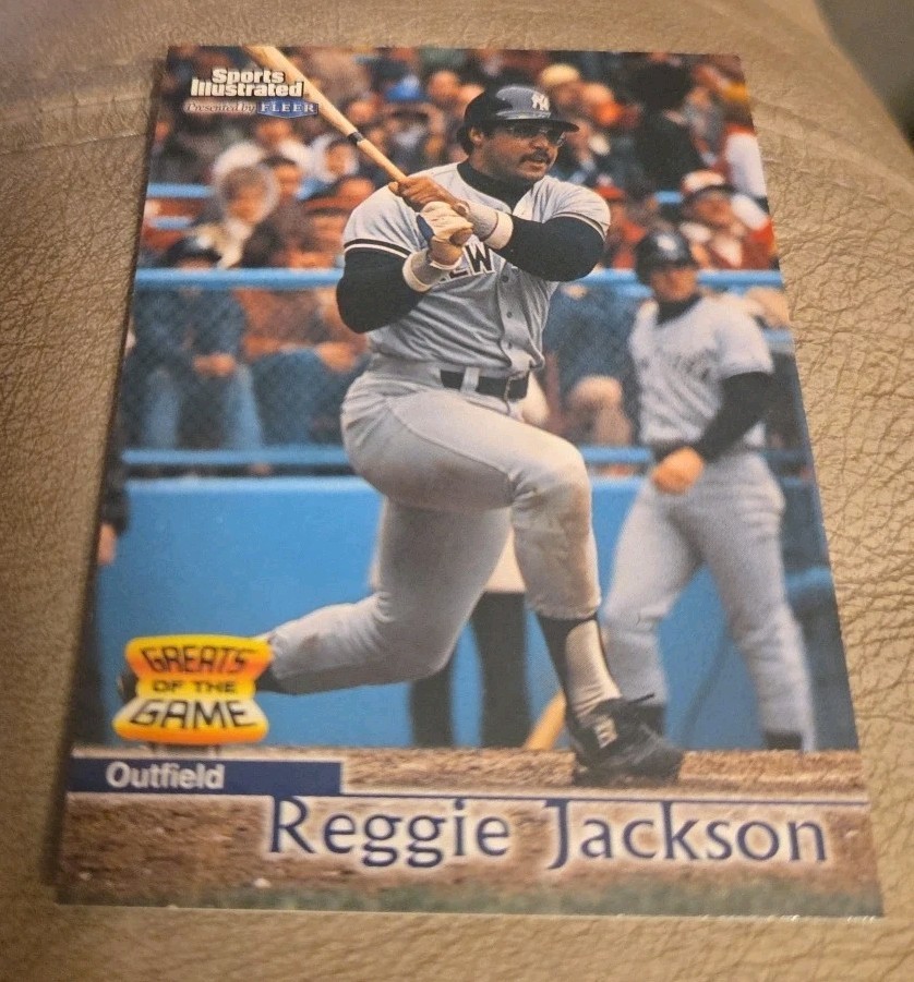 1999 Fleer Sports Illustrated Greats of the Game #44 Reggie Jackson