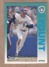 Robin Yount 1992 Fleer #194 Milwaukee Brewers