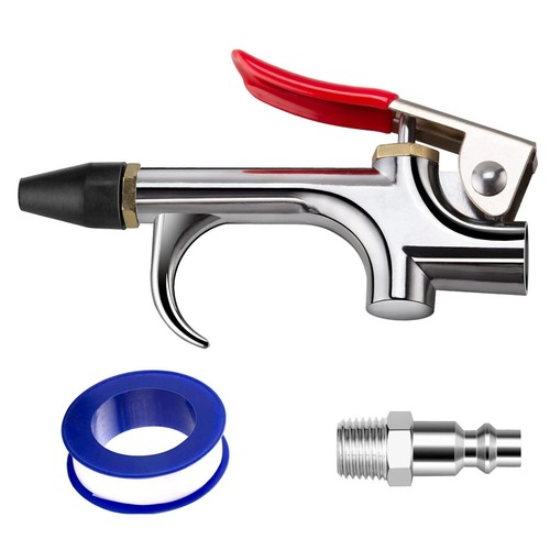 Rubber Tip Air Nozzle Blow Gun 1/4" NPT Male Quick Connect For Air ...