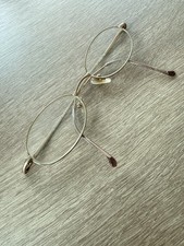 Gucci Glasses GG 2649 D1M Bronze Gold Oval Eyeglasses Frames 46-18 130 Italy
