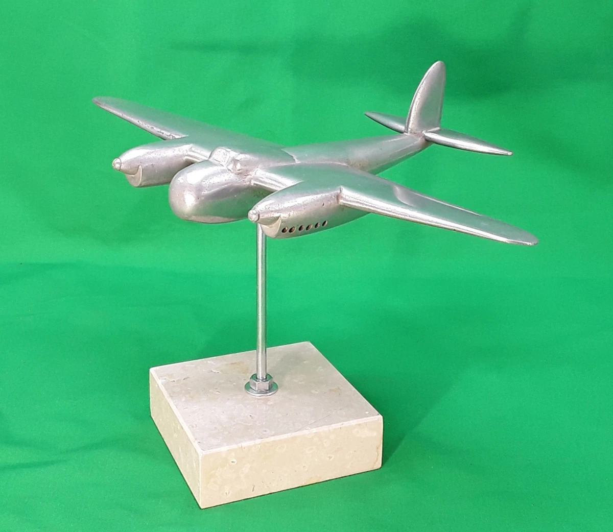 Maquette Avion En Aluminium Modèle De Table - 9x5 Pouces, Inde, Poids 0.55kg, Neuf