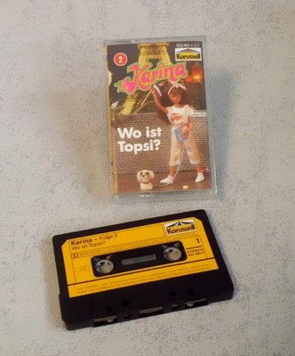Karina 2 - Wo ist Topsi? Karussell Kassette MC | 1988