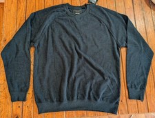 Greg Norman Gray Pullover Sweater Large NEW