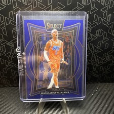 2024-25 Panini Select - Concourse Shai Gilgeous-Alexander #36 Blue Prizm