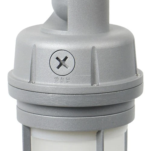 Nuvo Lighting 65/550 Brentwood LED Gray Linear Ceiling Light, Vapor Proof - Picture 5 of 5