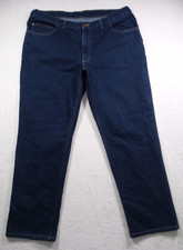 Carhartt Mens Jeans Size 42 x 32 Blue Denim Modern Fit Dark Wash Mid Rise