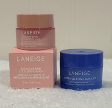 LANEIGE Sleeping Mask Set Hydrating Eye 3mL Water Sleeping Mask EX 15mL