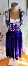 MIEDERDIRNDL „SPIETH & WENSKY“ VIOLETT – WEISS Gr. 38