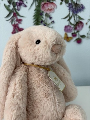 Jellycat Bashful Luxe Bunny Willow BNWT - Medium Size | eBay