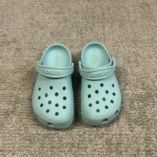 Crocs Classic Clogs Kids 13 Aqua Juniors Boys Girls Summer Beach Slip On Shoes