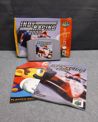 Indy Racing 2000 (Nintendo 64, N64) CIB Complete w/Box & Manual