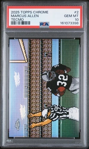 2025 Topps Chrome Marcus Allen Base (PSA 10)