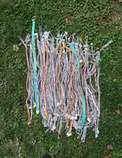 50 Women s Multicolor Skinny Bling Belts Lot Rhinestone Studded