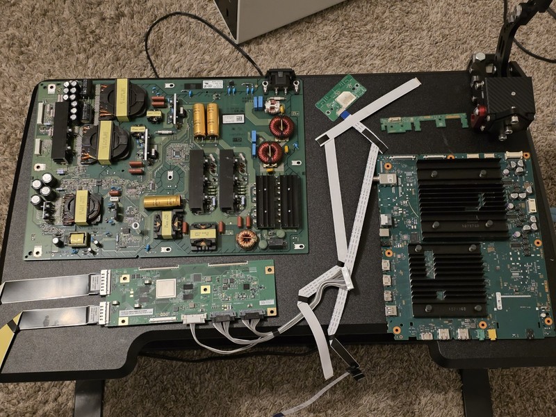 Sony XR-77A80J / XR-77A80CJ Power Supply, Main Board and most other components.