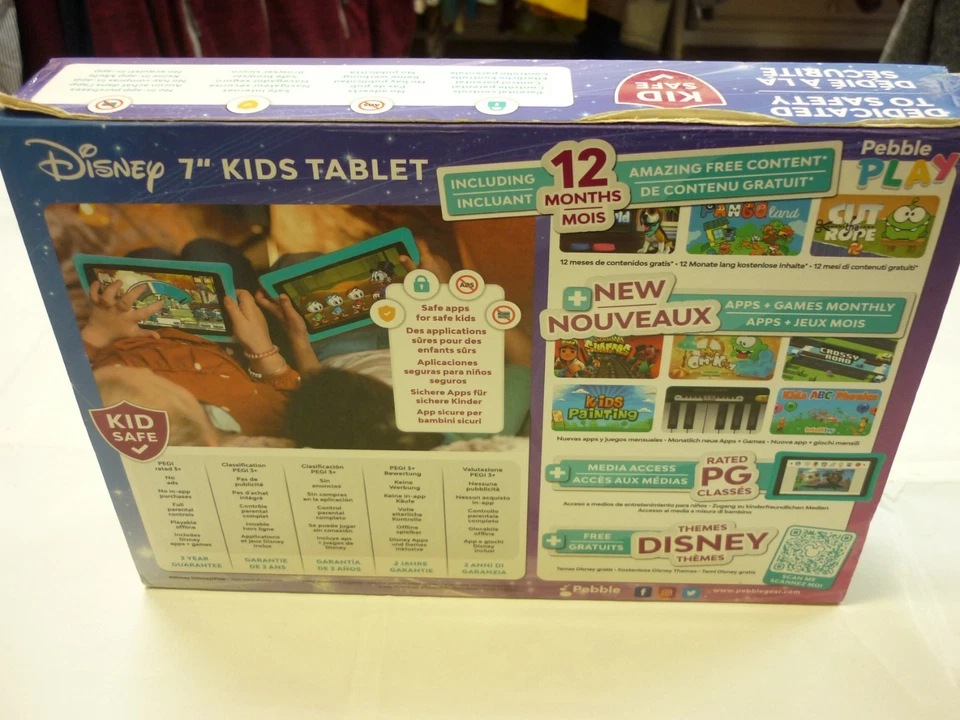 Pebble Gear 7" Disney Tablet: Kids Wi-Fi Device, 16GB, Quad-Core [DL] - Image 2 of 4