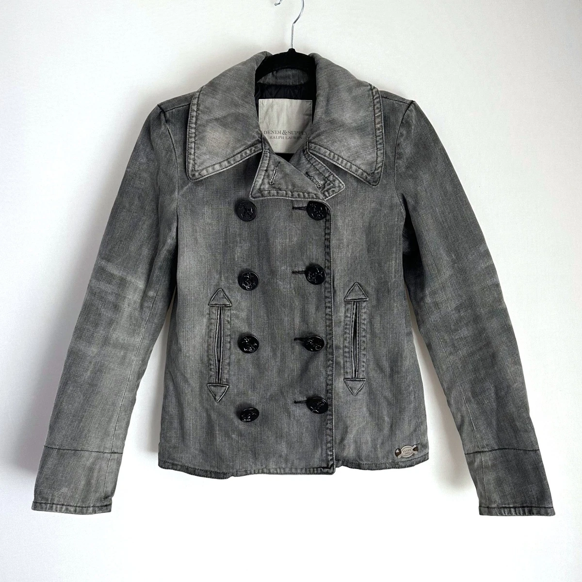 Denim & Supply Ralph Lauren Pea Coat Solid Coats, Jackets & Vests