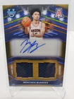 BRAYDEN BURRIES 2025 Bowman U Best University Gold Dual Patch AUTO RC 15/50