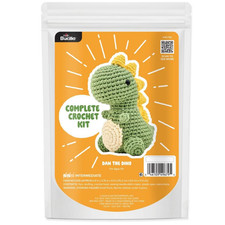 Bucilla Dinosaur Crochet Kit, Amigurumi Kit NEW