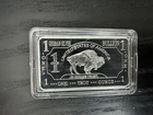 German Mint 1 oz Silver Bullion Bar Troy Ounce United States Buffalo Design