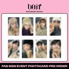 [PreSale] Stray Kids SKZ IT TAPE DO IT FANS Video Call Event Photocard KPOP